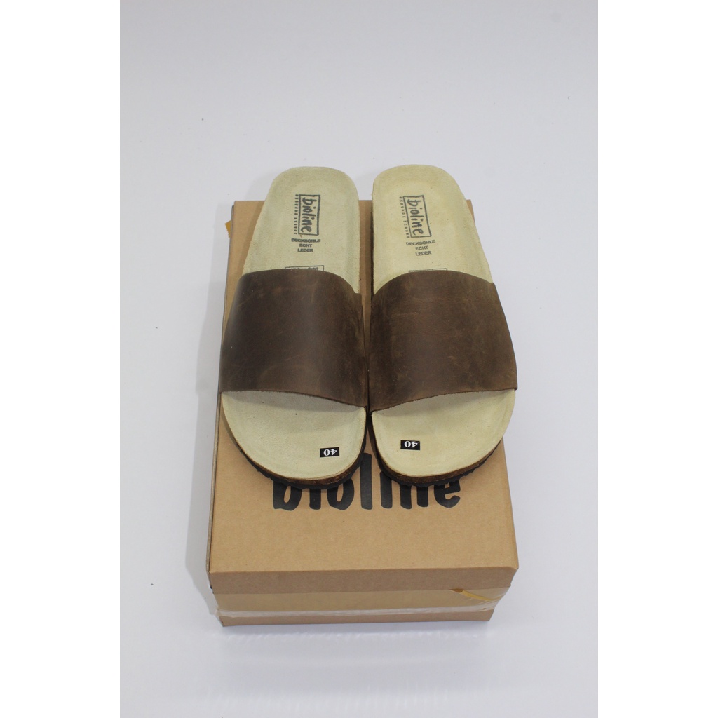 Dép da bò Unisex xuất khẩu Châu Âu mã D05