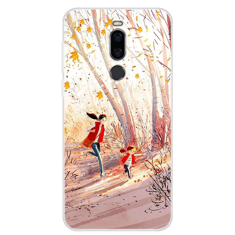 Mobile phone case applicable to Meizu 16 s personalized painted pro6 ultra-thin silicone cover DIY Meilan 6T