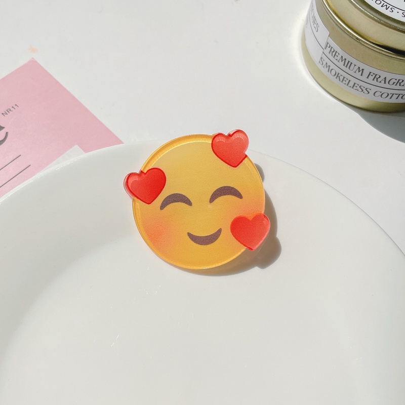 Kẹp Tóc Hình Mặt Cười Dễ Thương