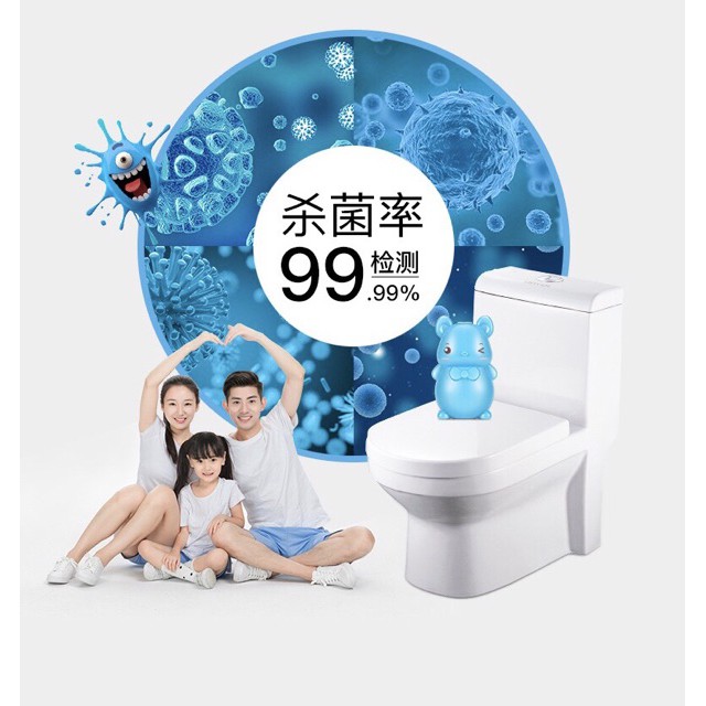 [RẺ VÔ ĐỊCH] Lọ Thả Bồn Cầu Tẩy Trắng Diệt Sạch Vi Khuẩn Nhà Vệ Sinh