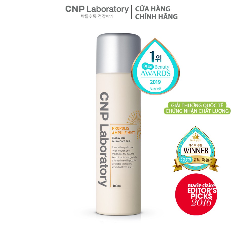 Xịt khoáng tinh chất keo ong tái tạo da CNP Laboratory Propolis Ampule Mist 50ml | BigBuy360 - bigbuy360.vn