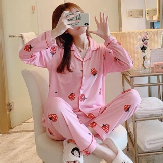 Bộ quần áo ngủ Cotton