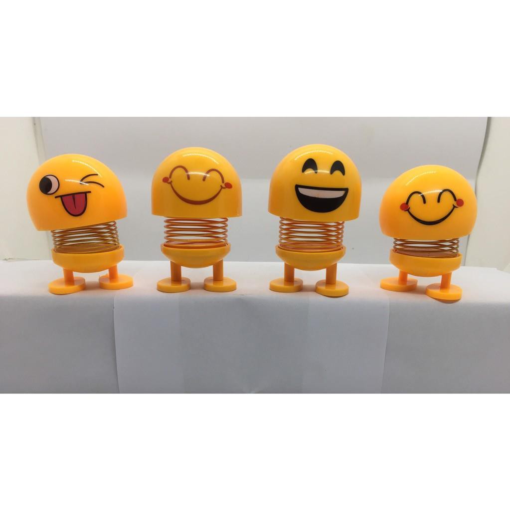 Combo 14 Emoji lò xo thú nhún biểu tượng cảm xúc