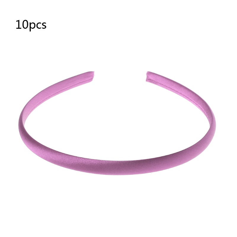 Băng Đô Vải Satin Màu Sắc Trơn Xinh Xắn Cho Bé Gái