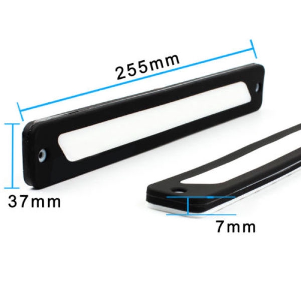 Đèn LED chạy ban ngày phá sương mù ánh sáng trắng dành cho xe hơi