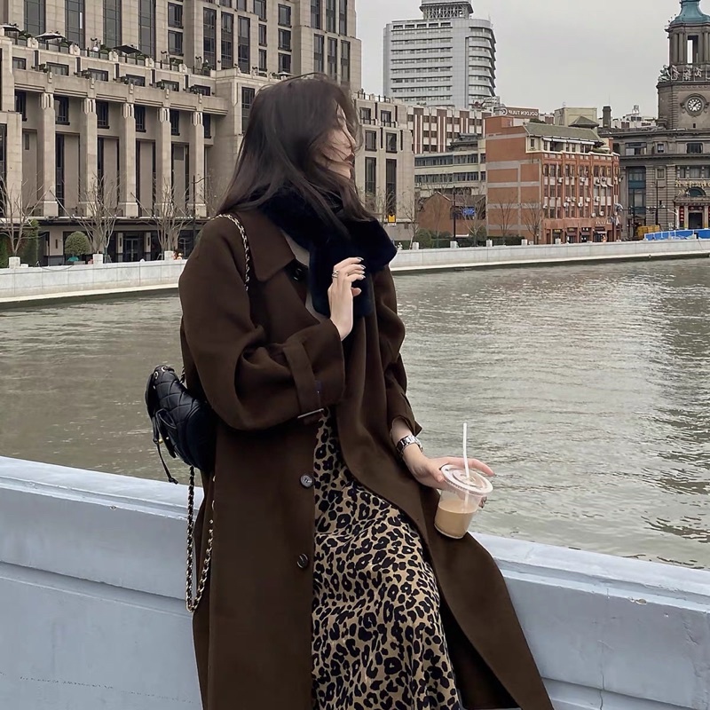 Áo khoác dài manto dành cho nữ phong cách vintage | BigBuy360 - bigbuy360.vn