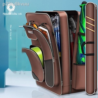 P23lu6kvuuNguồn câu cá túi đựng đồ ghế balo cần chống nước đa năng