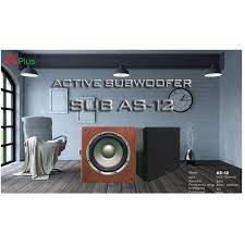 Sub điện bass 30cm Aplus AS-12, loa siêu trầm bass30, dòng loa trầm cho gia đình