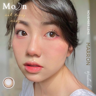 [ HÀNG MỚI VỀ ] KÍNH ÁP TRÒNG MARRON MOON - Ánh trăng khuyết trong trẻo