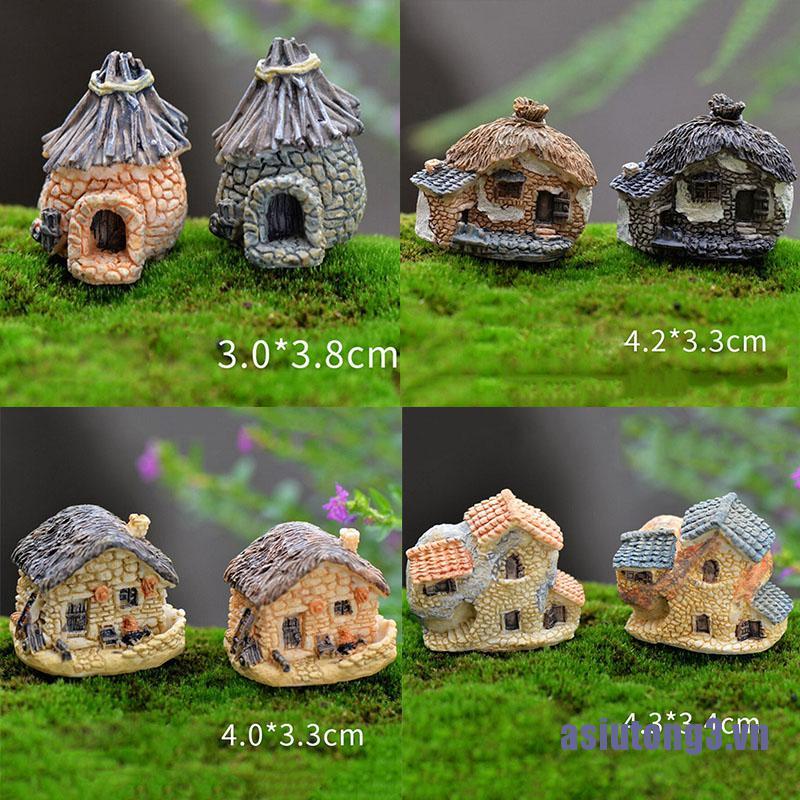Mô Hình Ngôi Nhà Mini Phong Cách Cổ Điển