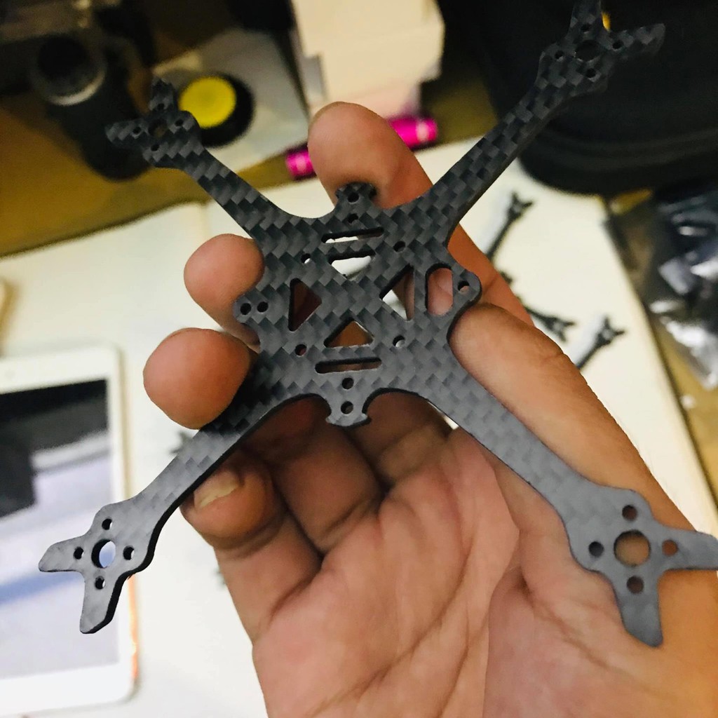 khung máy bay carbon 3 inch