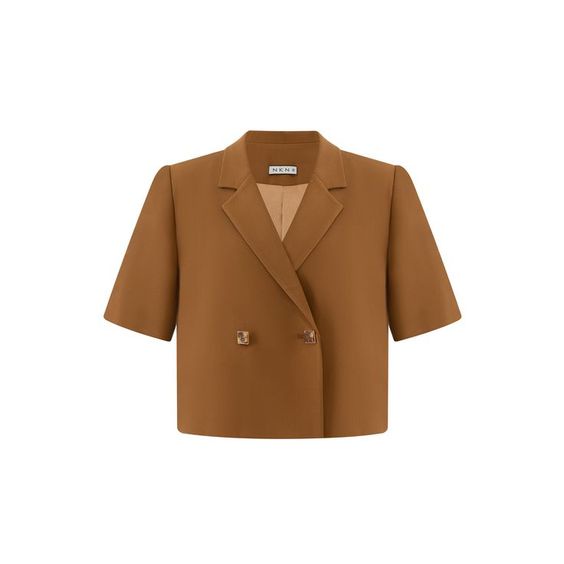 Áo Blazer Thiết Kế NKN Cameria Nâu Tây - Thời Trang Thiết Kế Cao Cấp