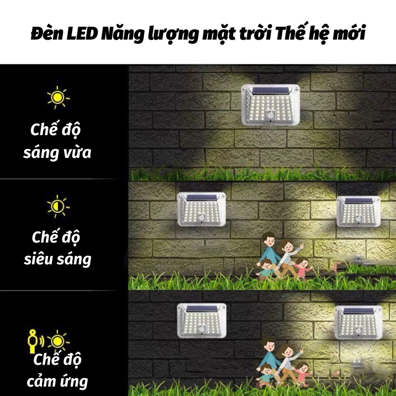Đèn Năng Lượng Mặt Trời Bóng Led Cảm Biến Chuyển Động Thông Minh ĐÈN TOKI