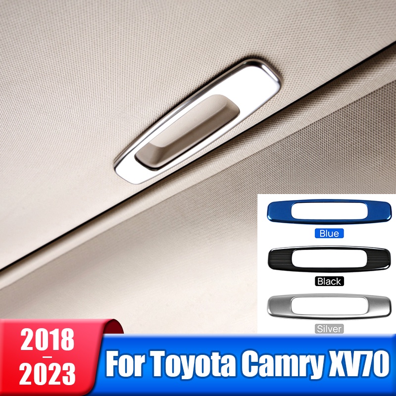 Khung Viền Nút Công Tắc Che Nắng Cho Toyota Camry 70 XV70 2018 2019 2020 2021 2022 2023