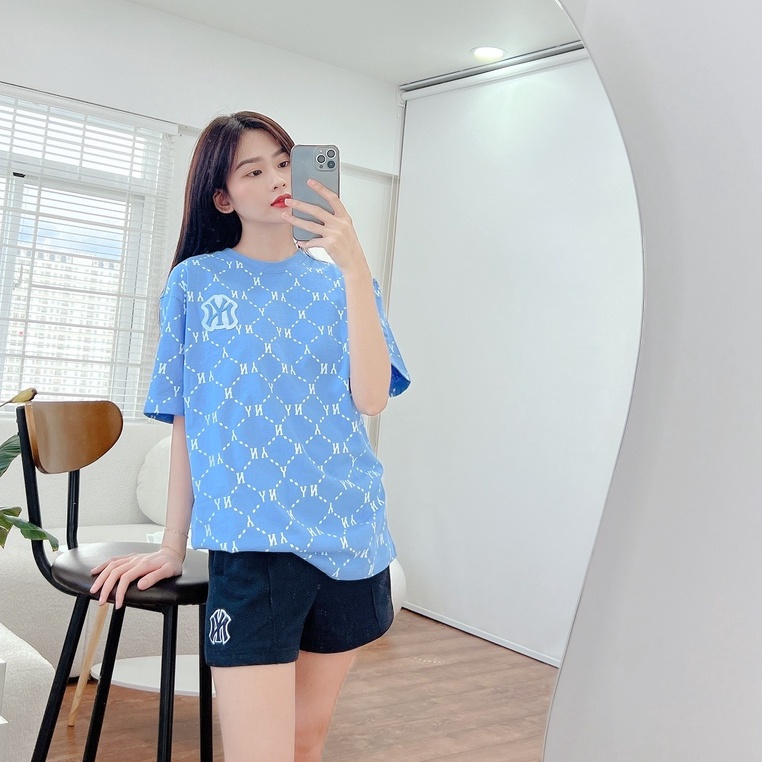 Áo Thun MLB NY Monogram Diamond Tee VNXK - ÁO PHÔNG HÀNG XUẤT DƯ NY015