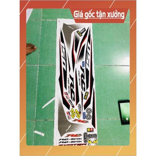 Ten rời xe exciter 150 RC đen xám đỏ