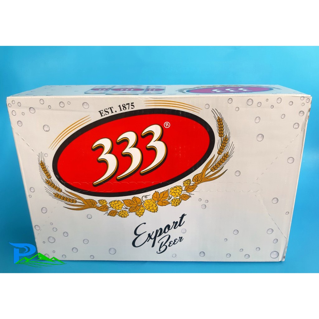 Bia lon 333 - thùng 24 lon x 330ml