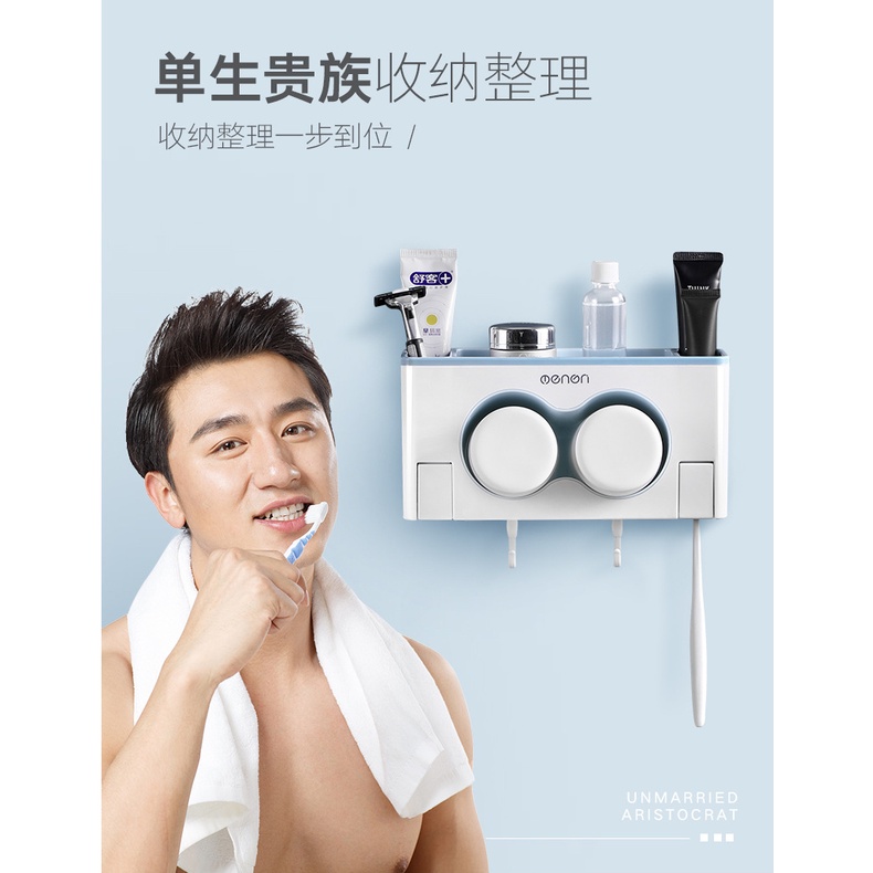 Giá Đỡ Bàn Chải Đánh Răng Gắn Tường Tiện Dụng Cho Phòng Tắm