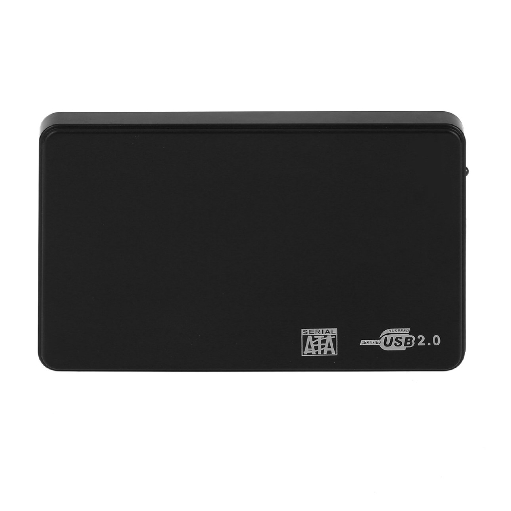 E 2.5 Inch USB 2.0 Hard Drive Disk SATA External Enclosure HDD Hard Drive Box