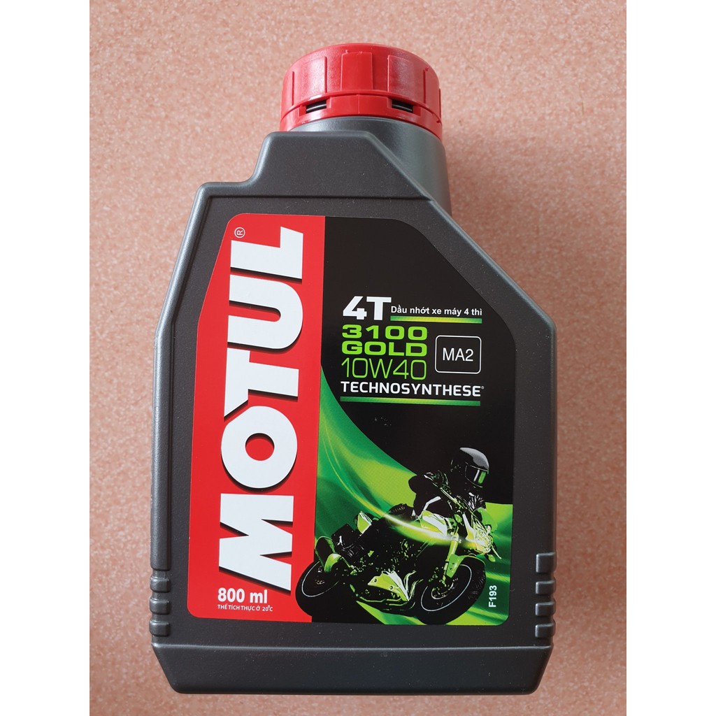 Nhớt xe số, mô tô Motul 3100 Gold 800ml