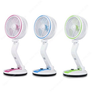 Quạt gập tích điện đa năng tiện lợi jh - 2018