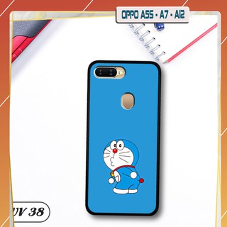 Ốp lưng nhám viền dẻo OPPO A5S/ A7/ A12 in hình