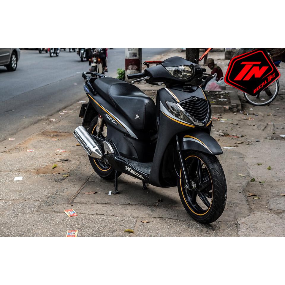 Tem Trùm Sh 2008 Đen Trắng Vàng