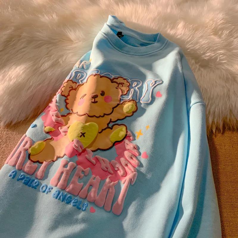 NRVP Áo Thun Nữ Dài Tay Cổ Tròn Thời Trang Hàn