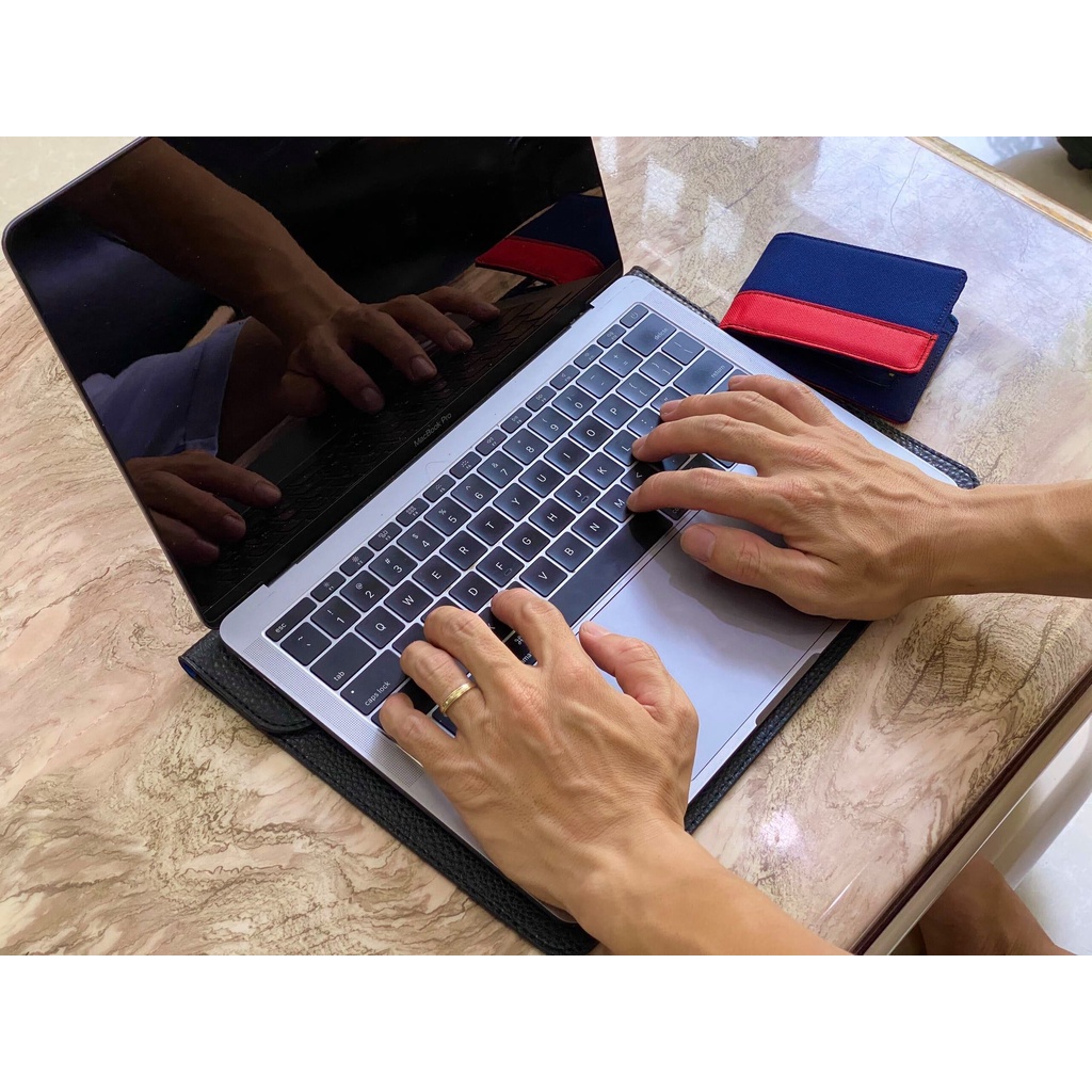 Bao Da Macbook, Túi Da Macbook Thời Trang Kích Thước  13' - 15' - BH 12 THÁNG - NOBOX - Clément