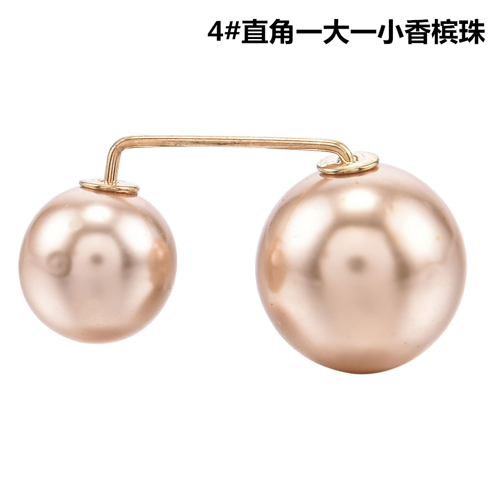 Ghim cài áo dạng hạt ngọc trai phong cách retro thời trang cho nữ