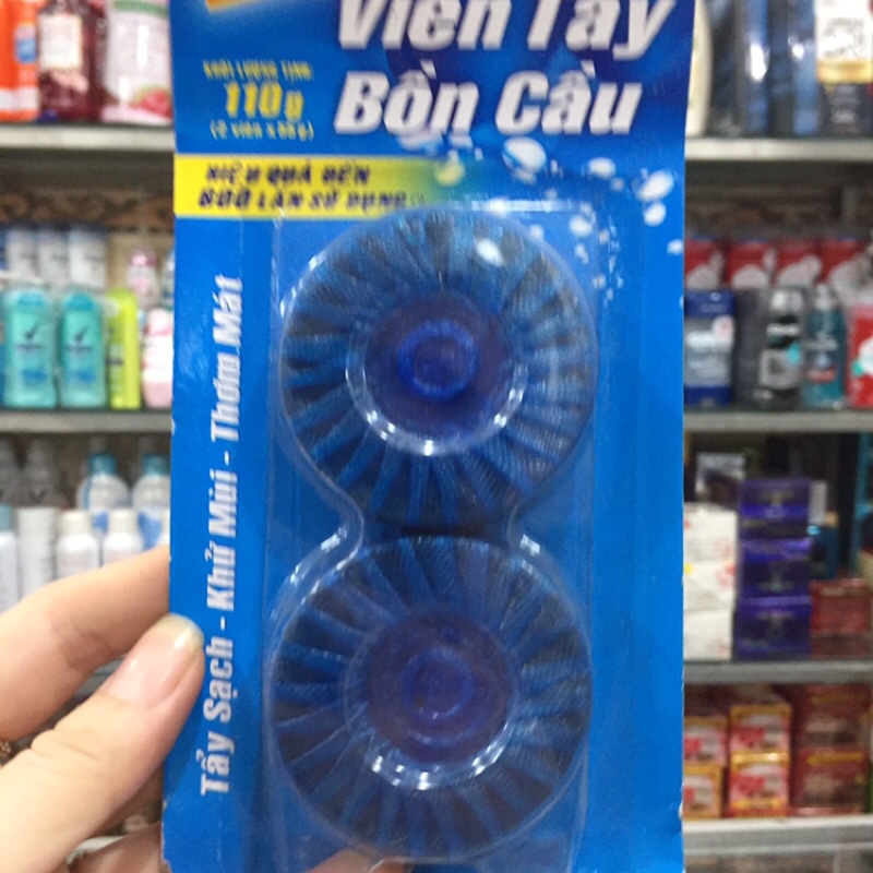 Viên tẩy bồn cầu Gift,thả bồn cầu diệt khuẩn,khử mùi hôi tolet  /