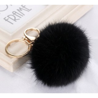 Móc khóa bông gòn 1 cục bông