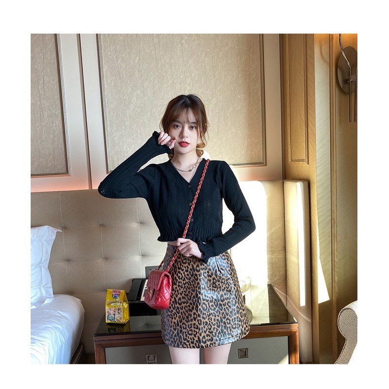 Áo Cadigan Len Mỏng Tay Bèo Dáng Ngắn Nhiều Màu | BigBuy360 - bigbuy360.vn