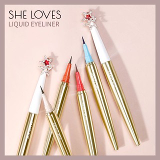 Kẻ mắt nước nhiều màu SHE LOVES Lucky Colourful Liquid Eyeliner