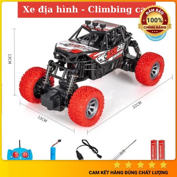 Ô tô điều khiển từ xa địa hình Climbing Car, Ô tô đồ chơi điều khiển từ xa cao cấp - Vượt mọi địa hình