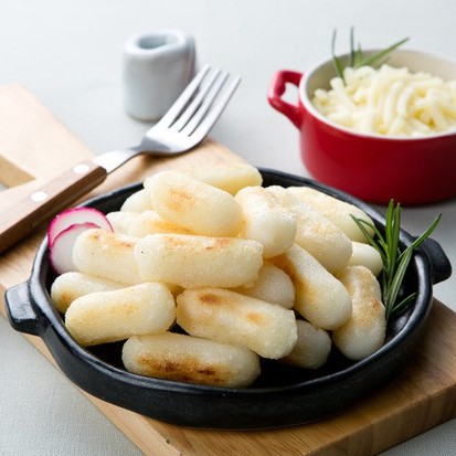 1KG Bánh gạo tokbokki nhân phô mai Hàn Quốc