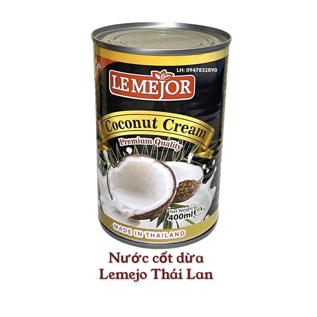 Nước Cốt Dừa 400ml làm chè, làm xôi