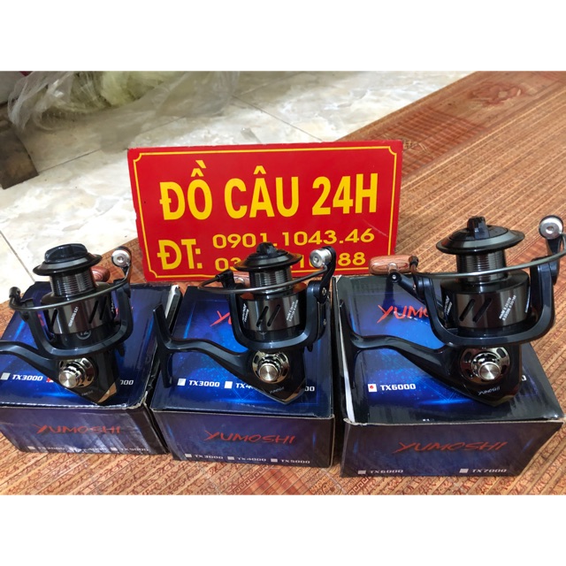 Máy Câu Cá Yumoshi TX 3000-7000 Đời 2020