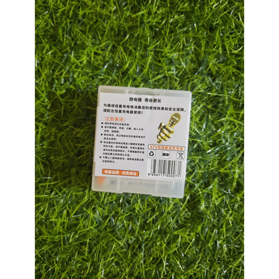 Pin Sạc AA 3200mAh Doublepow - Pin dung lượng cao cho remote, thiết bị điện tử, đồ chơi trẻ em, đồng hồ