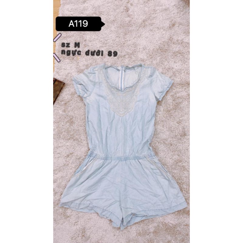 jum vải giả jean size M. A119