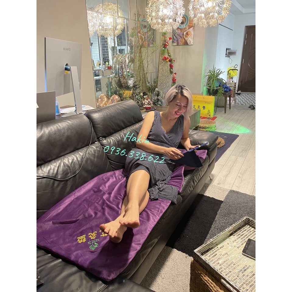 Thảm ngải cứu Massage tại nhà- Đệm ngải cứu trị đau lưng hàng chuẩn nội địa Trung