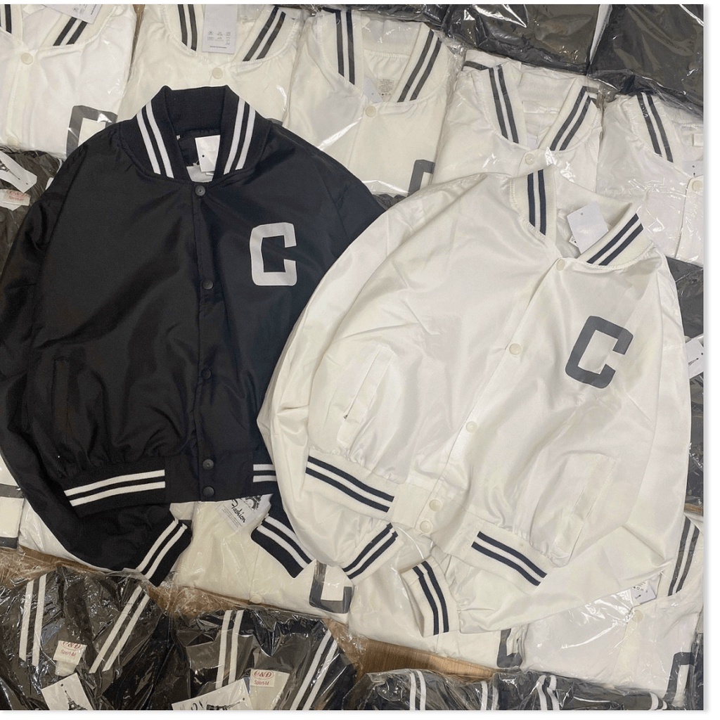 [ HÌNH THẬT 100% ] Áo Khoác Bomber UNISEX Nữ In Chữ Mẫu Mới Hot Trend