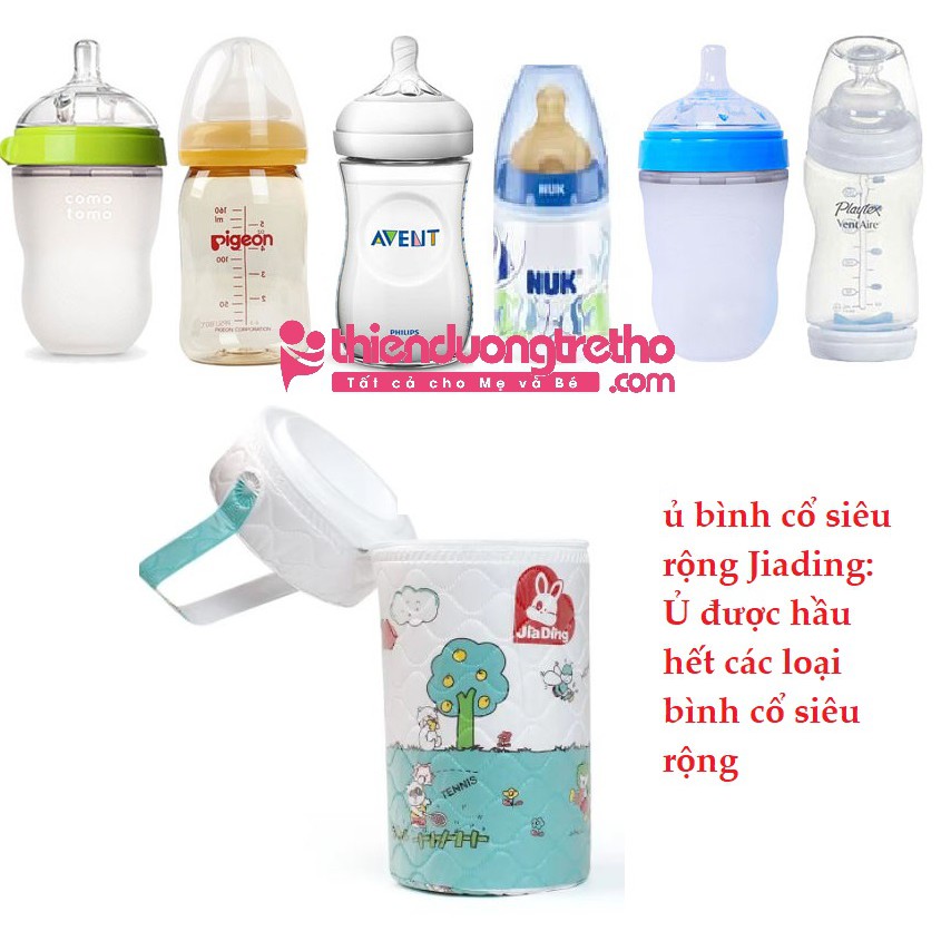 BÌNH Ủ SỮA CỔ SIÊU RỘNG JIADING-Ủ ĐƯỢC NHIỀU LOẠI BÌNH