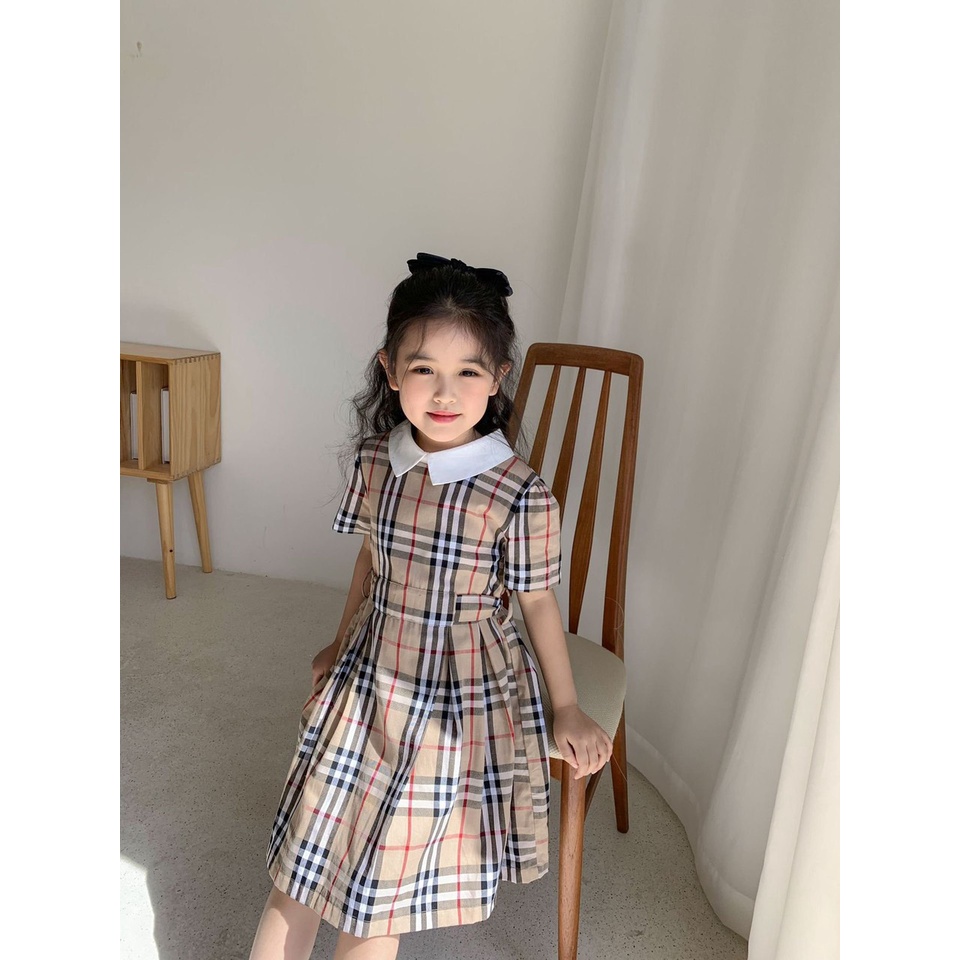 Váy kẻ Melisa - HÀNG SALE KO ĐỔI TRẢ