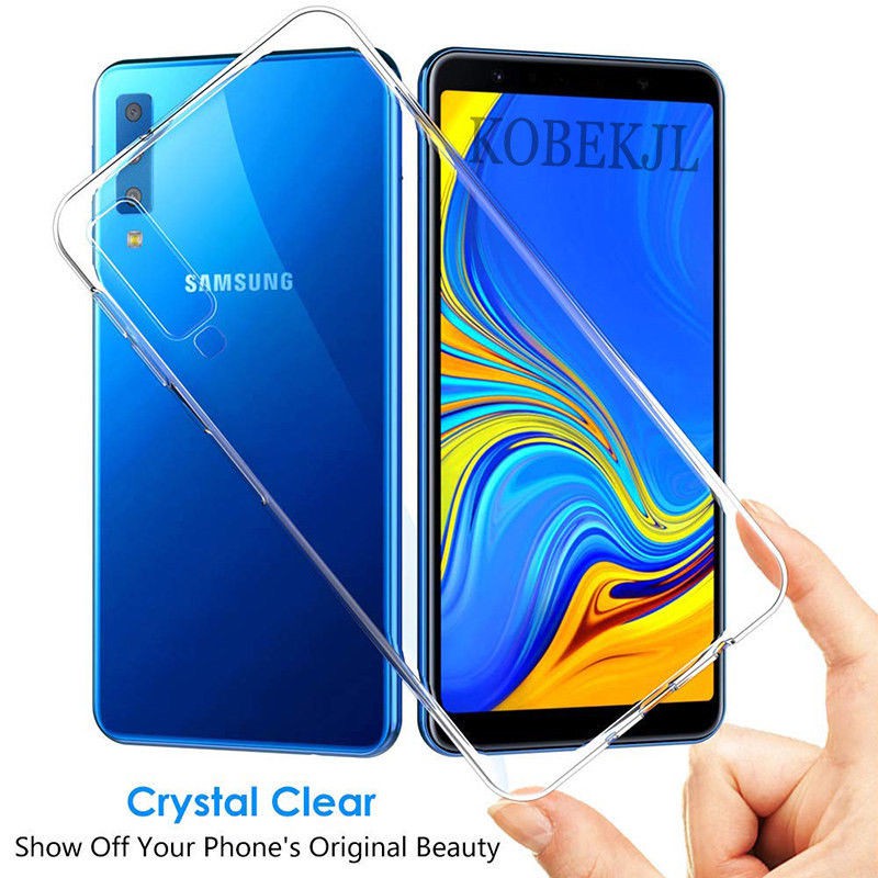 Ốp Lưng Samsung Galaxy A7 2018 Dẻo Trong Suốt | BigBuy360 - bigbuy360.vn