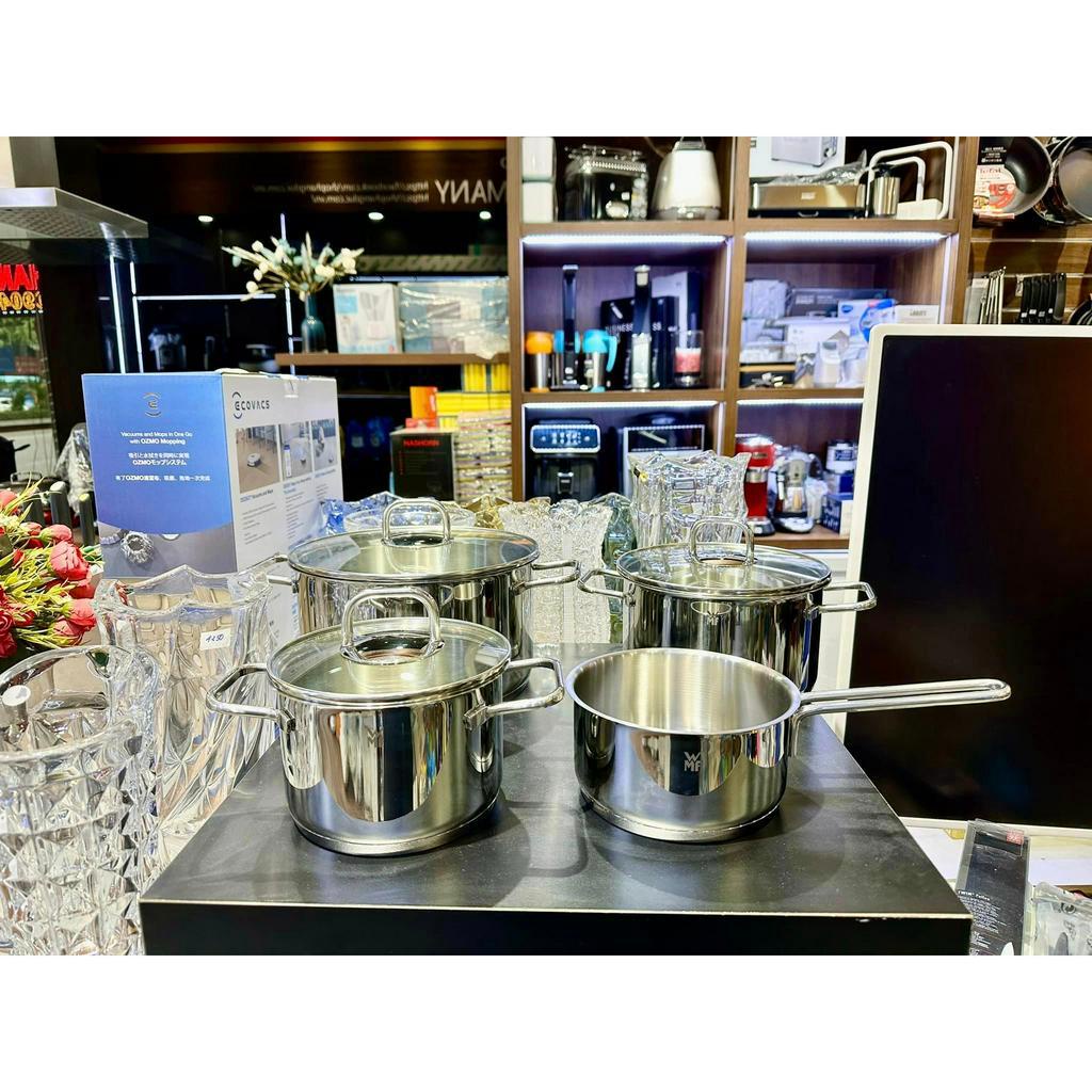 BỘ NỒI WMF INSPIRATION 4 MÓN 3 ĐÁY VUNG KÍNH