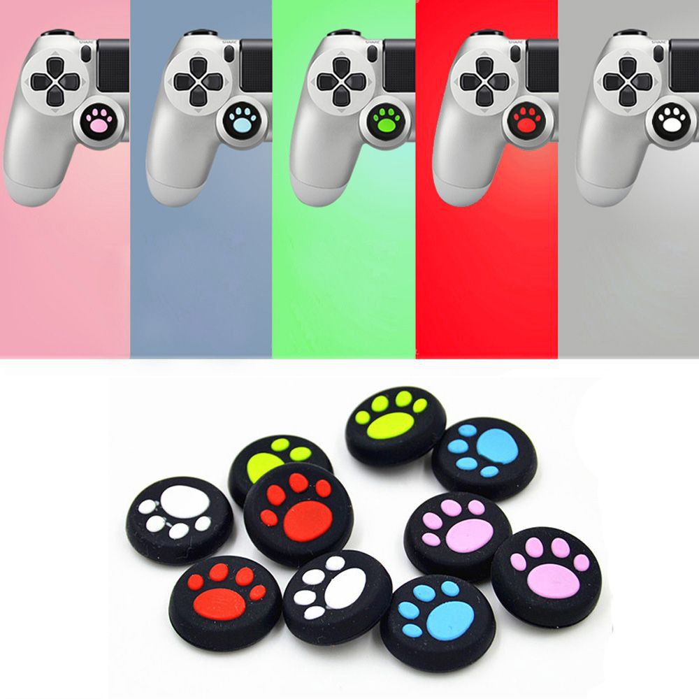 2 Nút silicone 1.3cm bọc cần điều khiển chơi game PS4/PS3