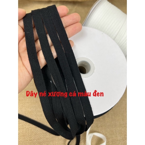 10m Dây Né Trang Trí Xương Cá (Bản 1cm)