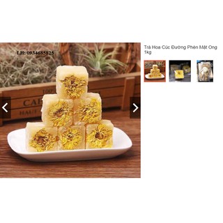 TRà hoa cúc đường phèn, đường tan hoa nở chị em uống đẹp da