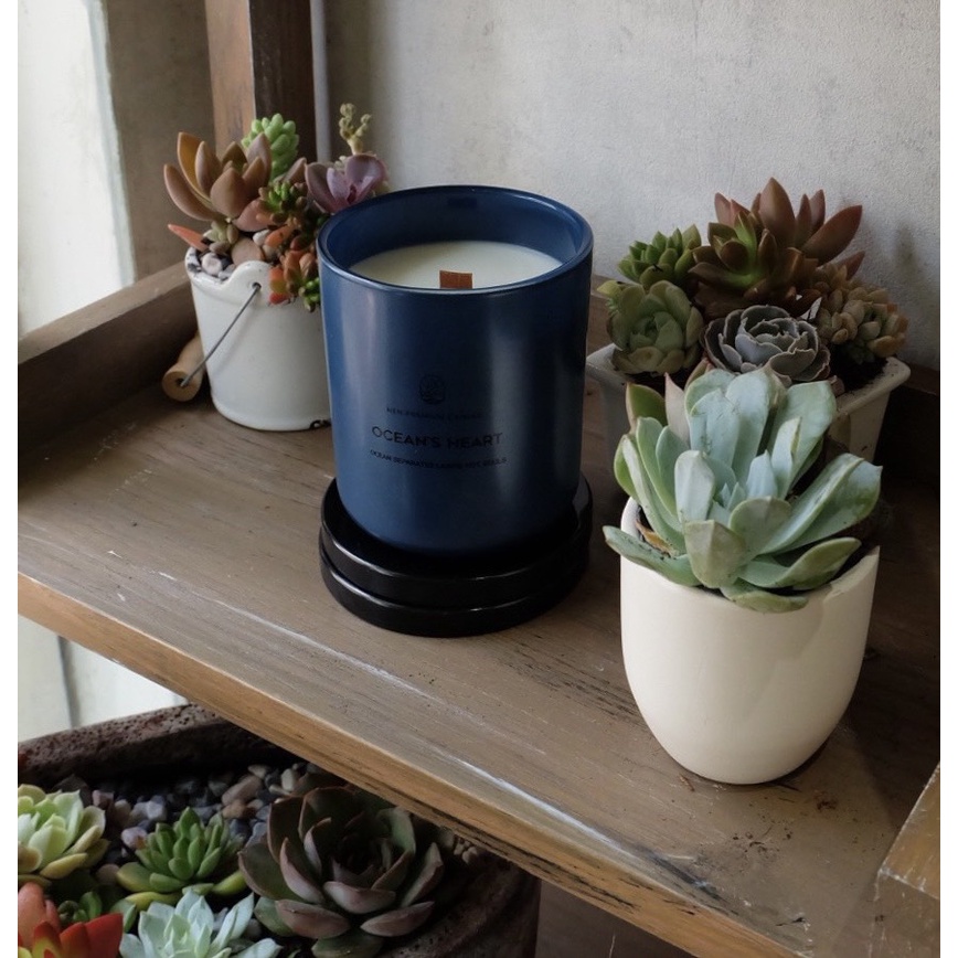 Nến Thơm NEN Ocean’s Heart - Mát Ngọt Vị Dứa Hawaii 250g (MS1-XD)